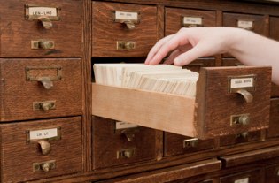 Old Card Catalogue